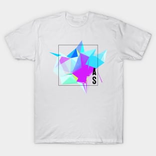 Abstract Geometric Collage T-Shirt